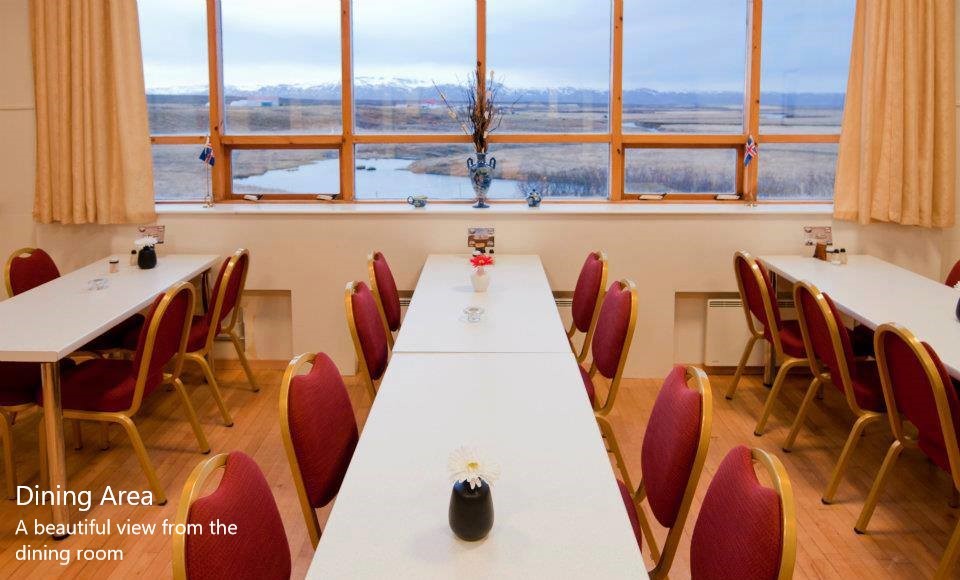 Hótel Skúlagarður breakfast room