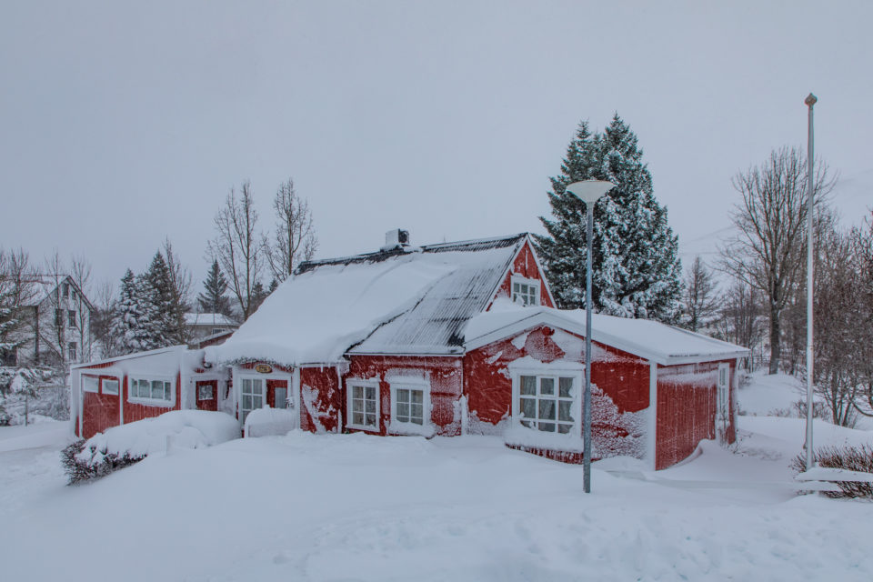 Árholt in winter © Gaukur Hjartarson