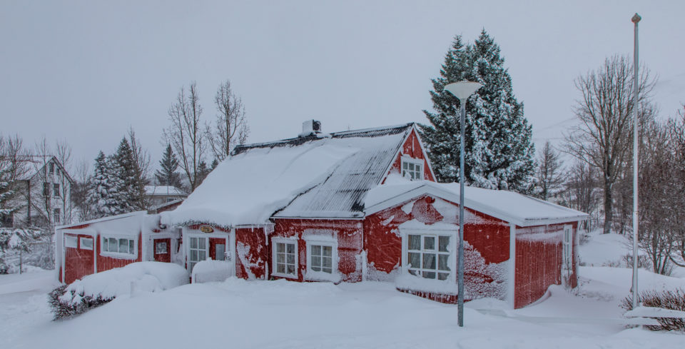 Árholt in winter © Gaukur Hjartarson