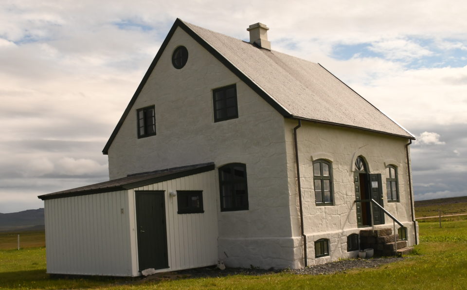 Sauðaneshús church estate from the outside © Safnahúsið