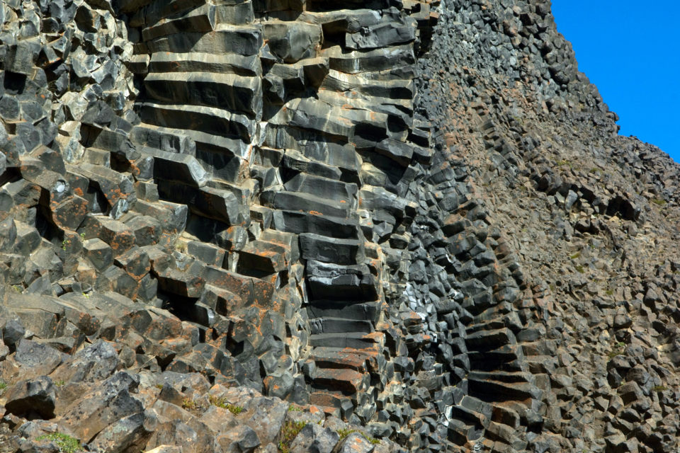 Basalt formation at Hljóðaklettar © Gunnar Jóhannesson, Travel North