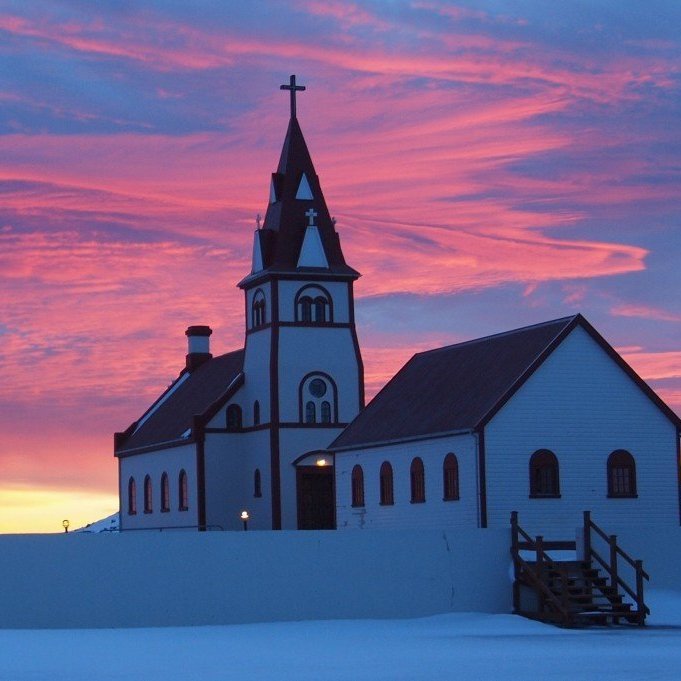 The church of Raufarhöfn @ Edge of the Arctic